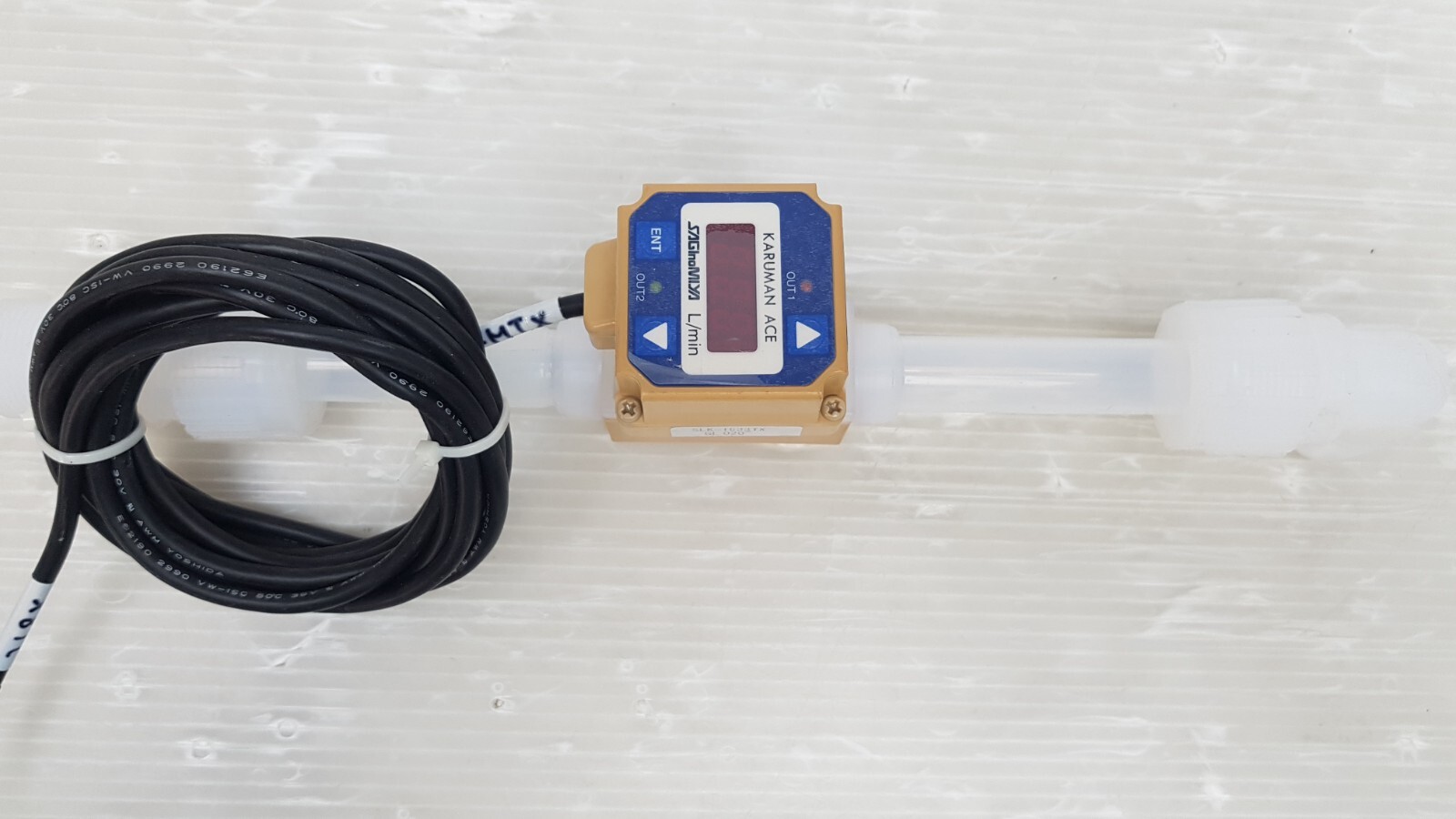 Karuman Ace SAGInoMIYA SLK-1533TX Inline Vortex Flowmeter , 3-40 L/min