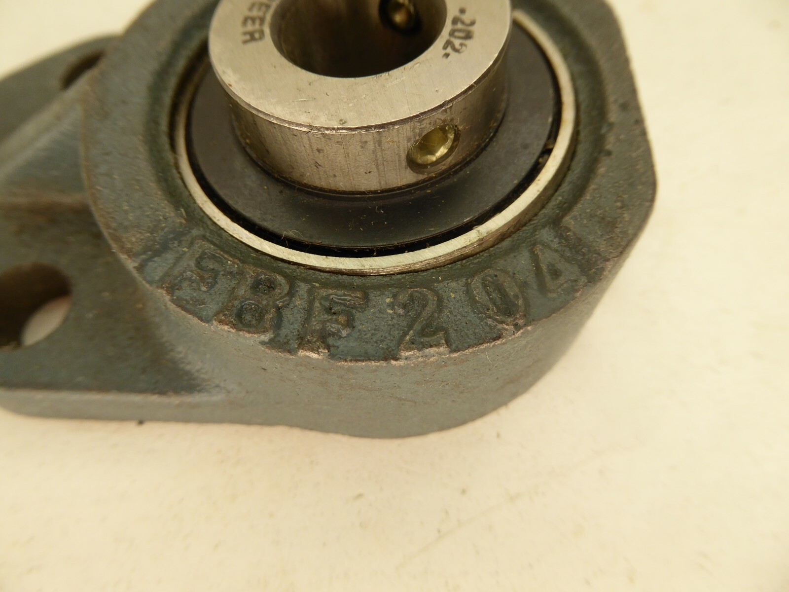 Peer FBF204 15mm 3-Bolt Flange Bearing 202 NEW NO BOX