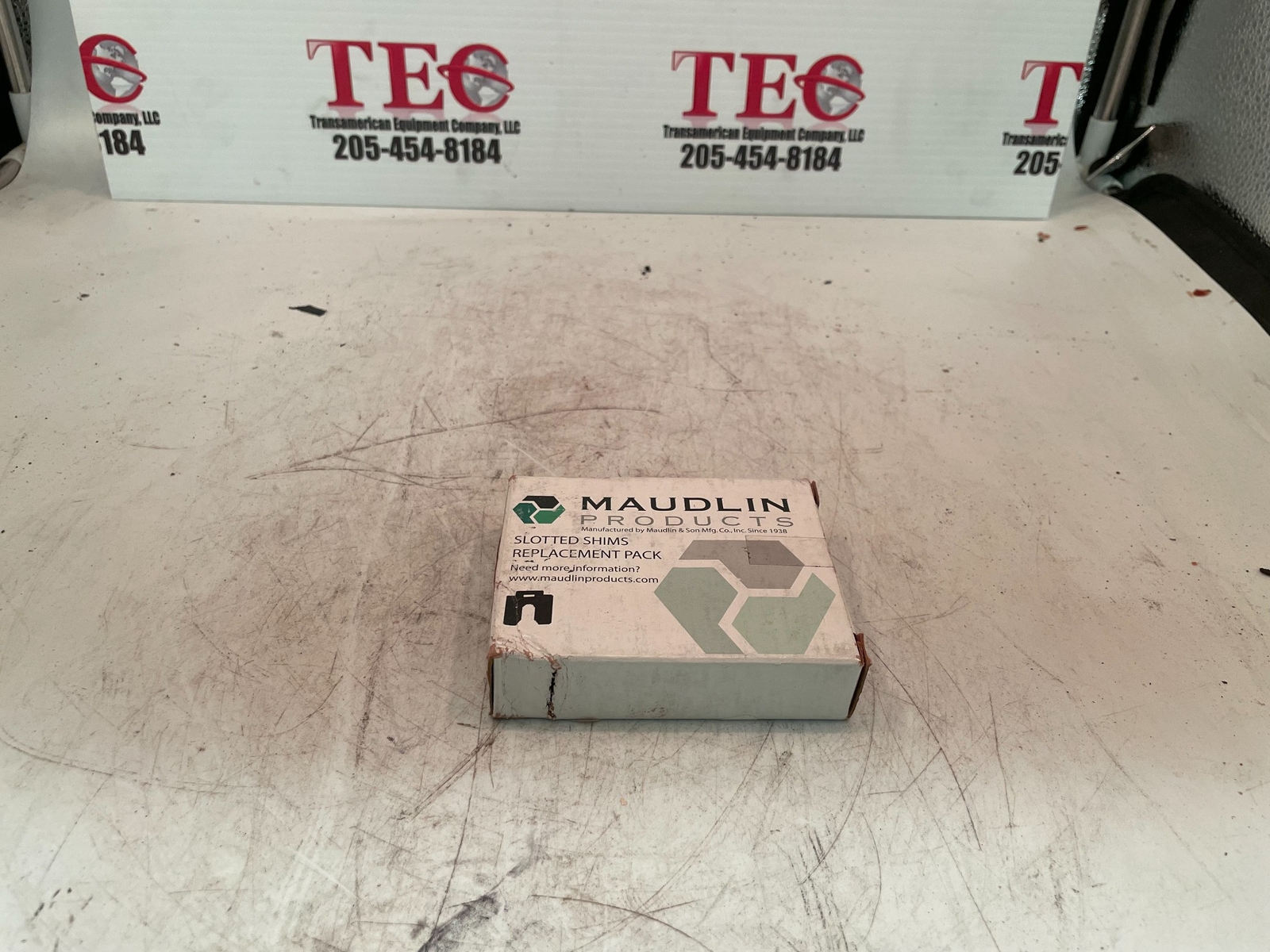 1 Lot Of 10 MAUDLIN PRODUCTS MSB075-10 Slotted Shims