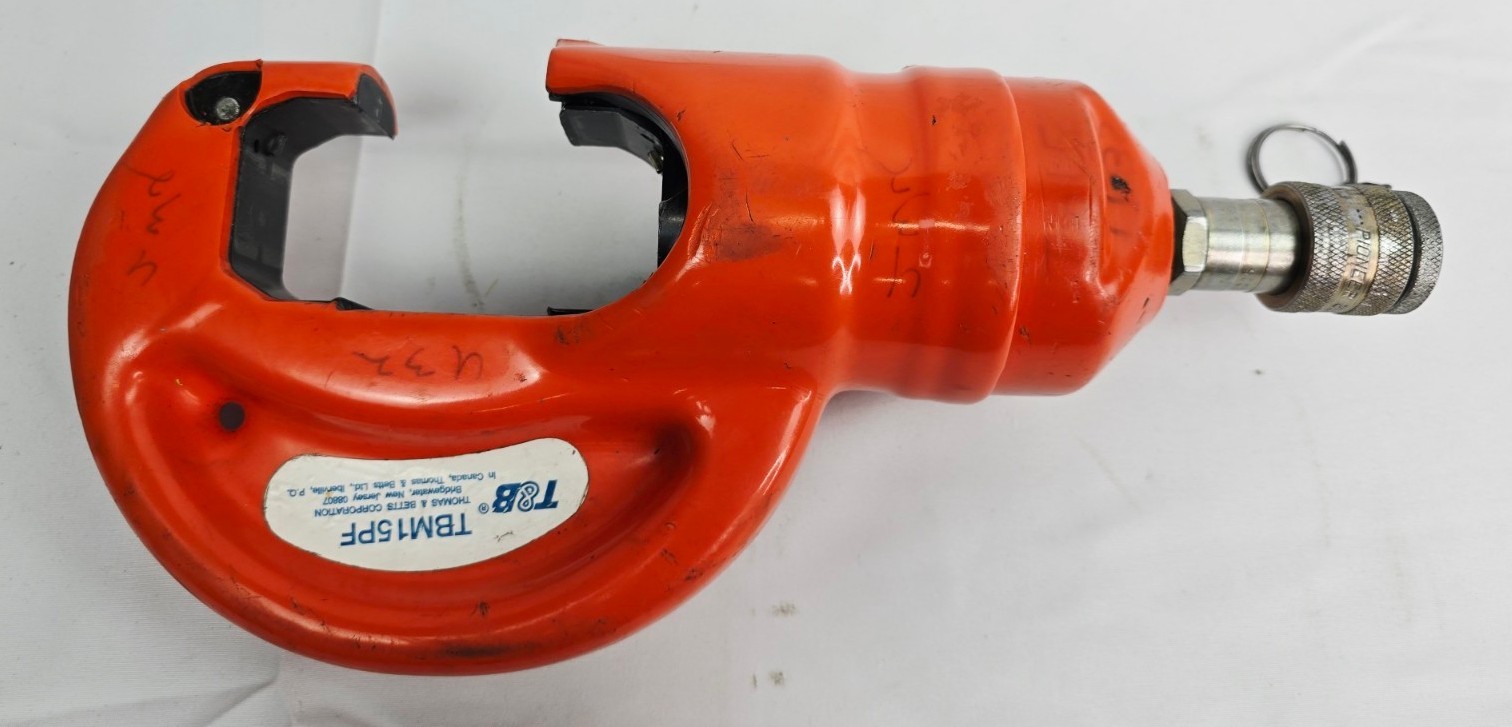 Thomas And Betts T&B Insulated Remote Hydraulic Crimp Head Model TBM15PF