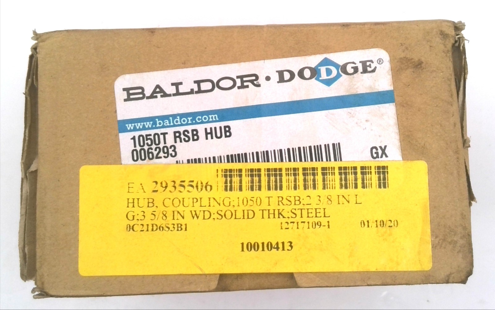 DODGE 006293 1050T HUB