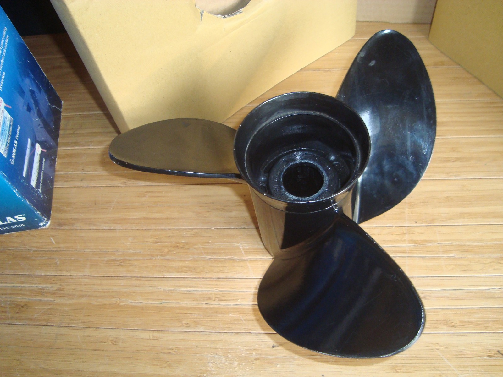 Solas 9311-114-1 Rubex 3 Aluminum 3-Blade Propeller C3x11.4x12R FloTorq & Vortex