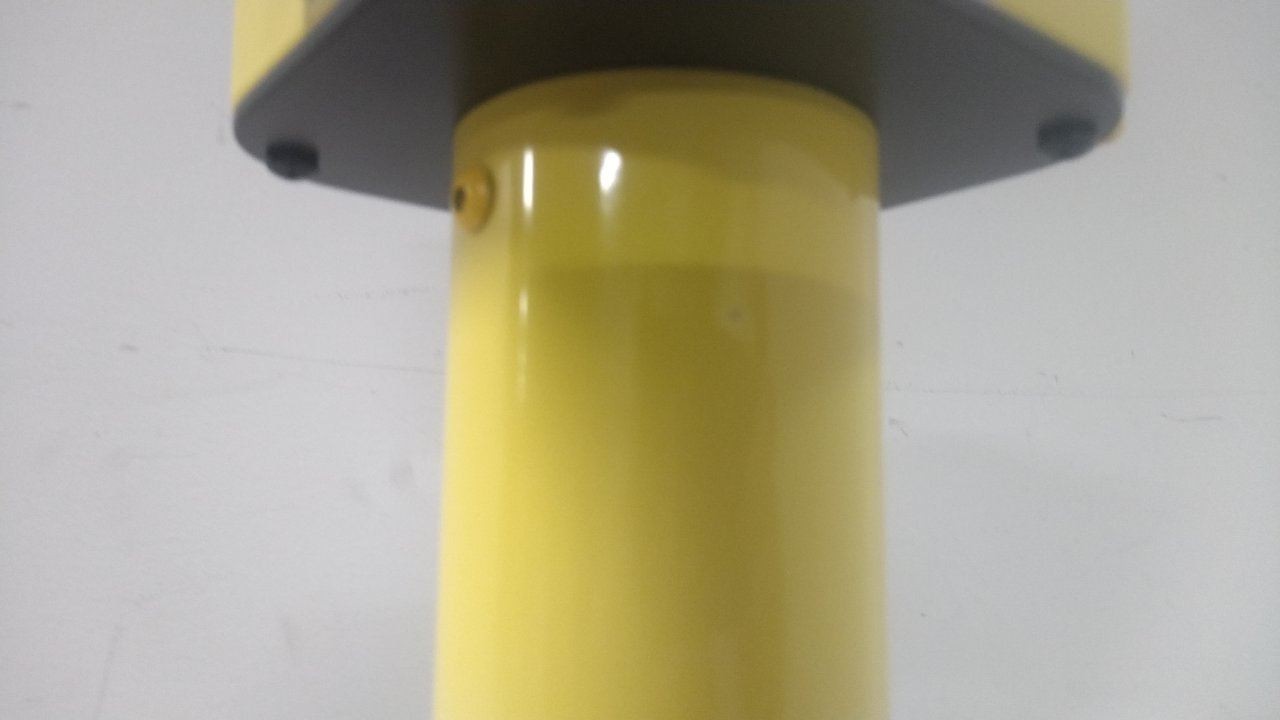 Retracta-Belt PM412-30YA-BYD 2 In Belt Width 30 Ft Belt L Barrier Post with Belt