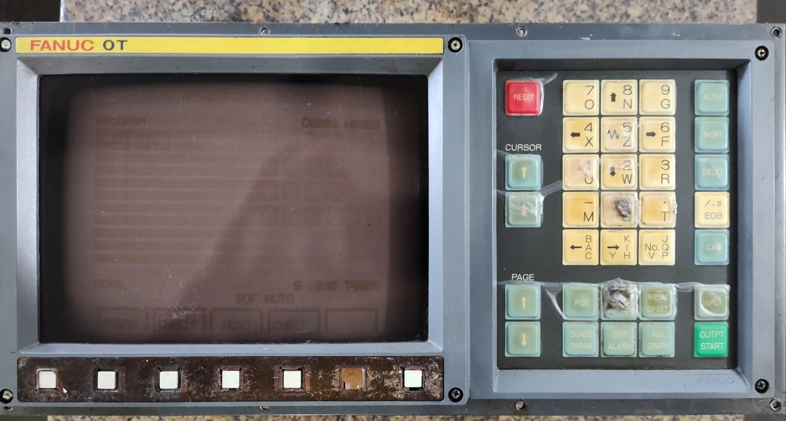 TOTOKU ELECTRIC MODEL MDT947B-1A MONITOR TOSHIBA E8069PDA