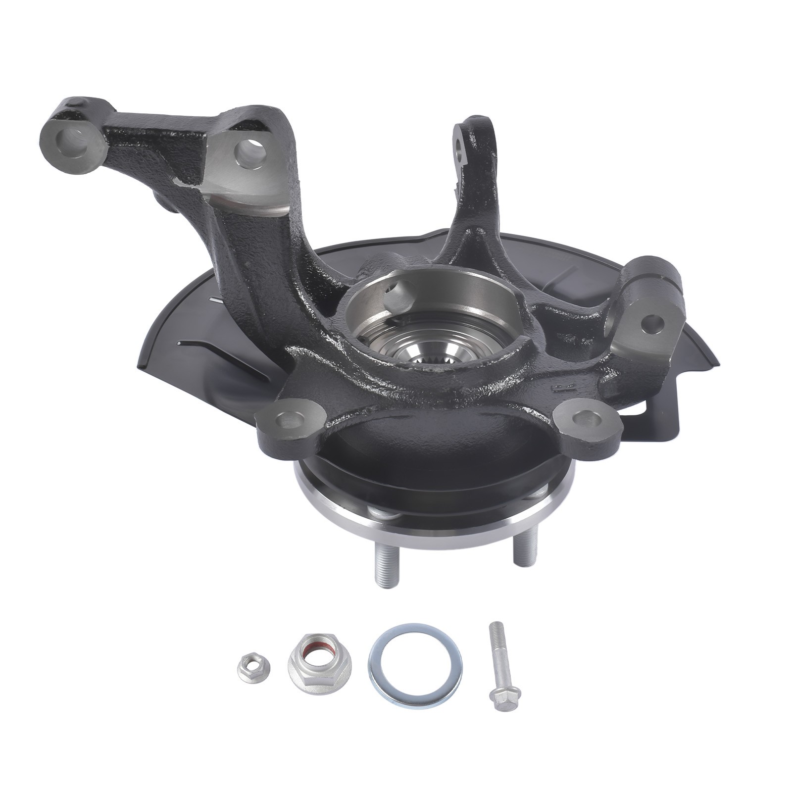Front Right Steering Knuckle Assembly Fits for Kia Soul Hatchback 1.6L 2.0L