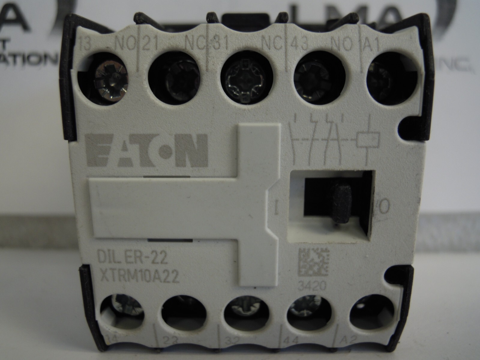 EATON KLOCKNER MOELLER DIL ER-22 CONTACTOR 2NO/2NC 3A 24V +COIL XTRM10A22*TESTED