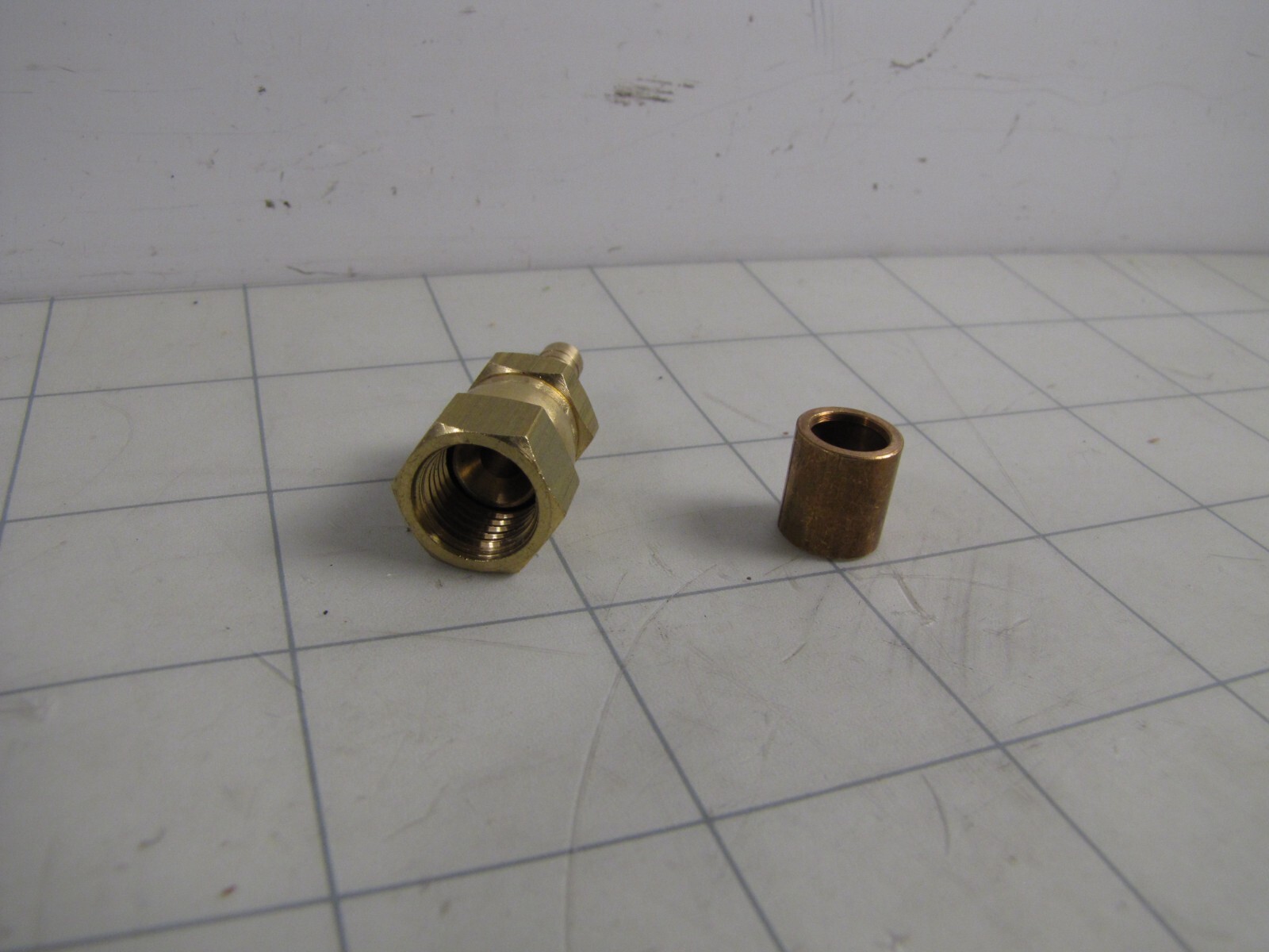 MTO BJIC-0404 Brass Nominal Hose Fitting 3/16″ ID 7/16-20 Thread for SB04 NEW
