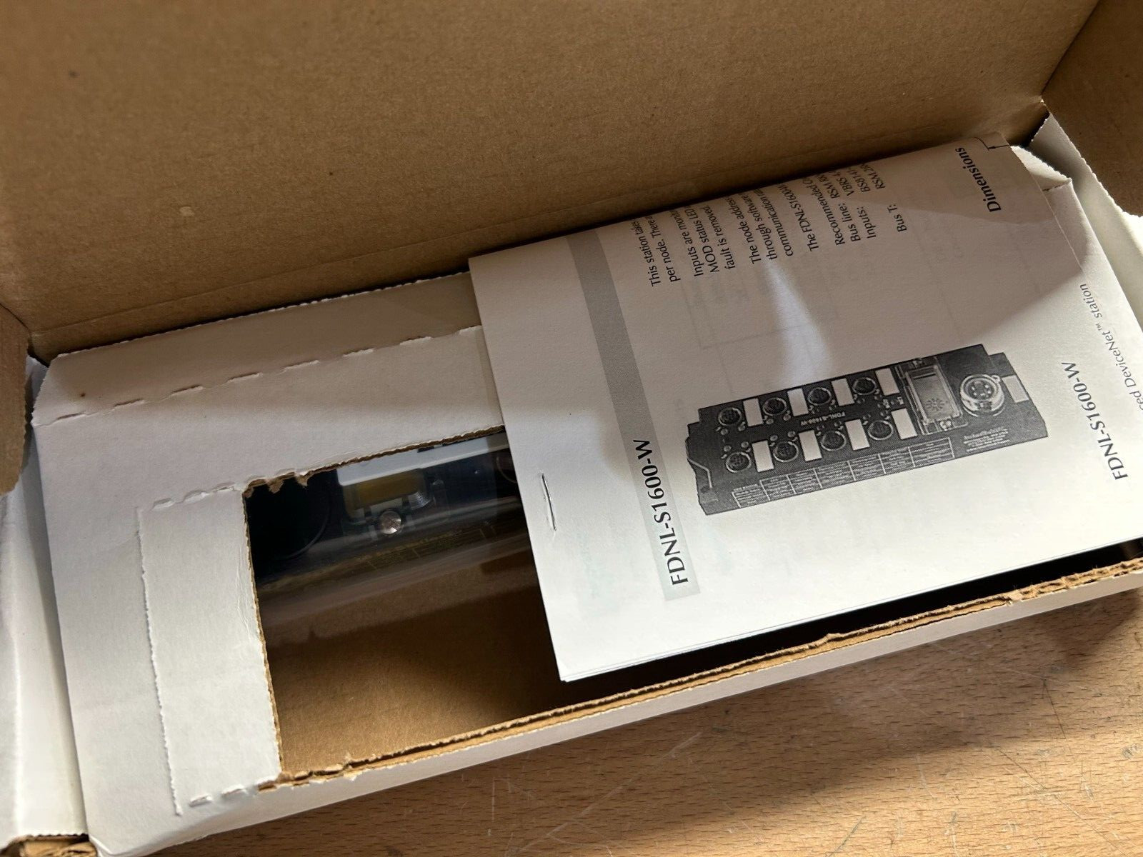 TURCK FDNL-S1600-W MODULE-NEW IN BOX