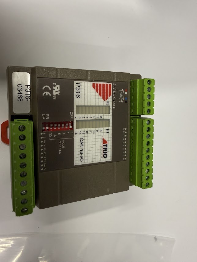 Trio Motion Digital Input/Output Expansion Module P316 CAN 16-I/O 24VDC 250mA