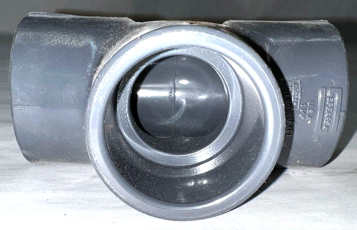 SPEARS TEE SOCKET 801-012 PVC MBSP X ASTM SCH 80 1-1/4″ SIZE LOT OF 6**