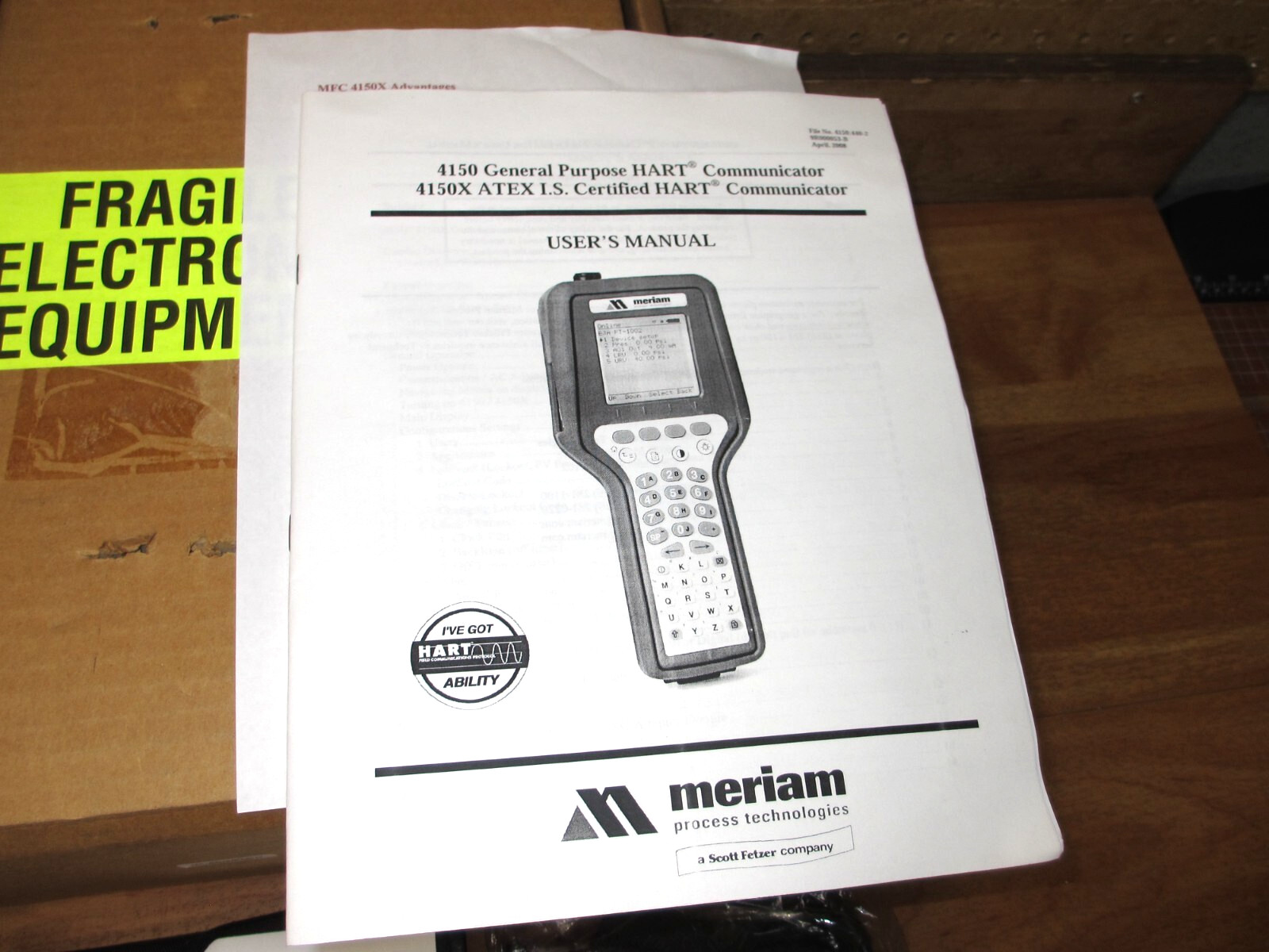 Meriam Z4150-MER-01 *NEW* Hart Communicator 4150