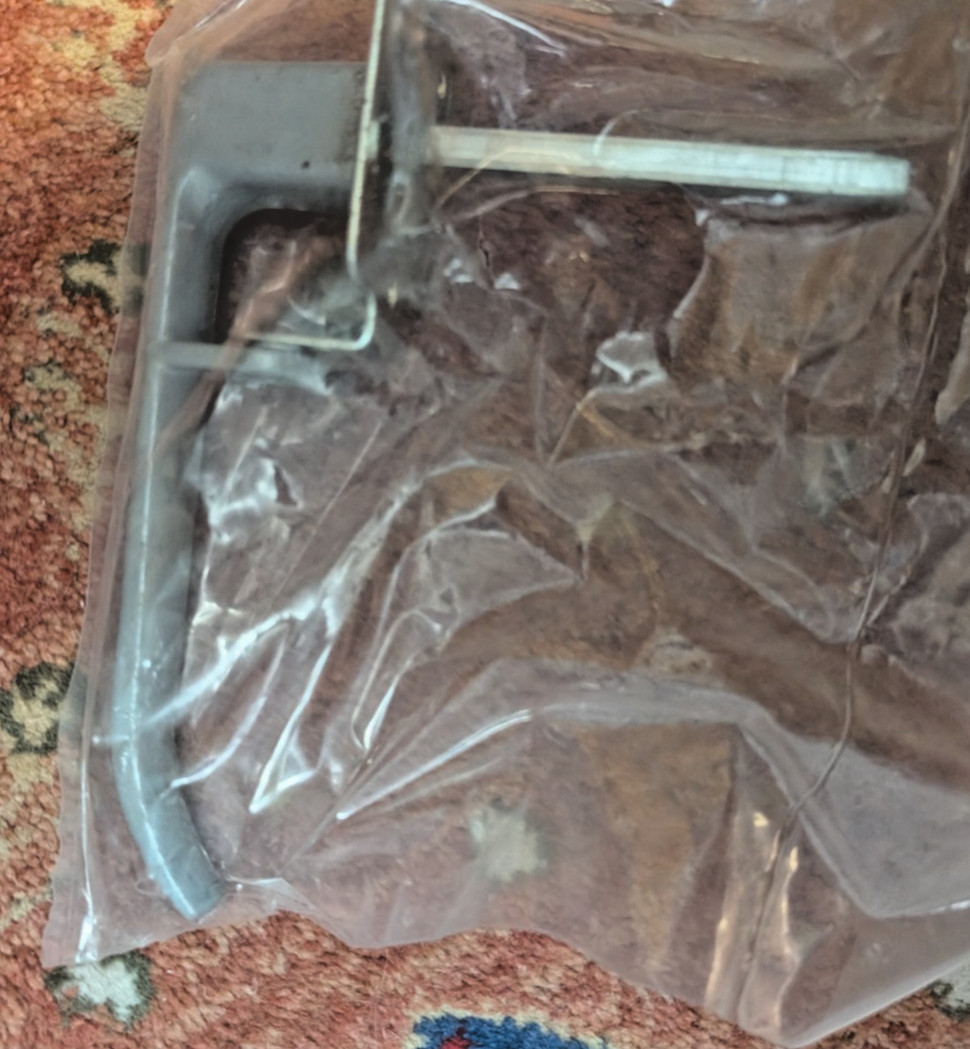 McMaster-Carr Zinc-Plated Steel Handle for Extra-Reach L-Handle Padlockable Cam