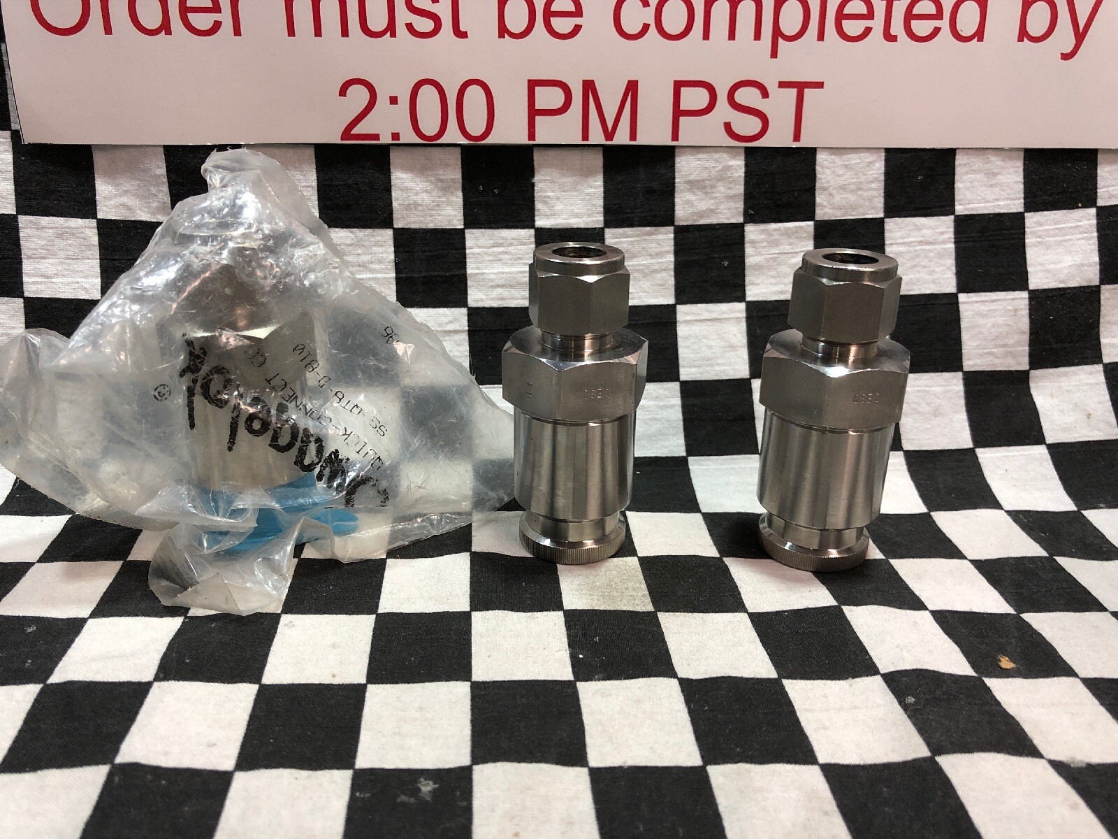 SWAGELOK SS-QTM8-D-810, Quick Connect STEM 1/2″, Lot Of 3 , SHIPSAMEDAY#1615V3