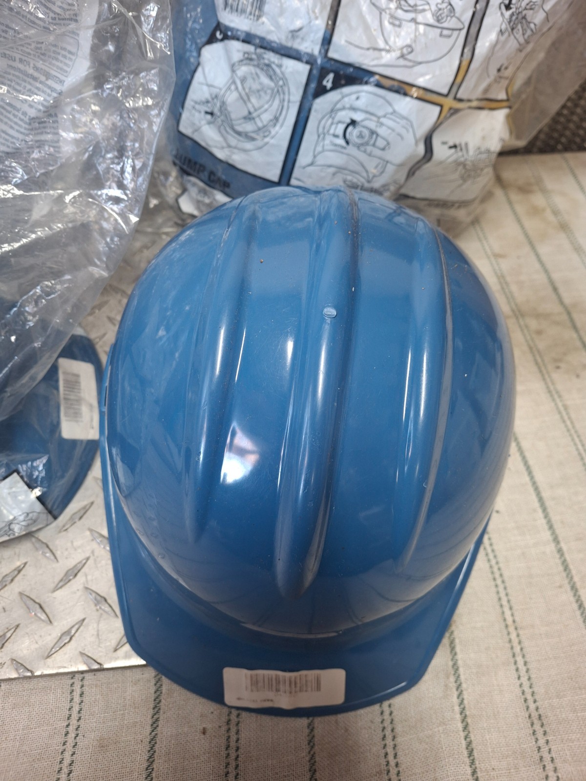 BULLARD Safety Helmet Hard Hat Blue Bump Cap Type 1 Class EG C30 Lot of 5