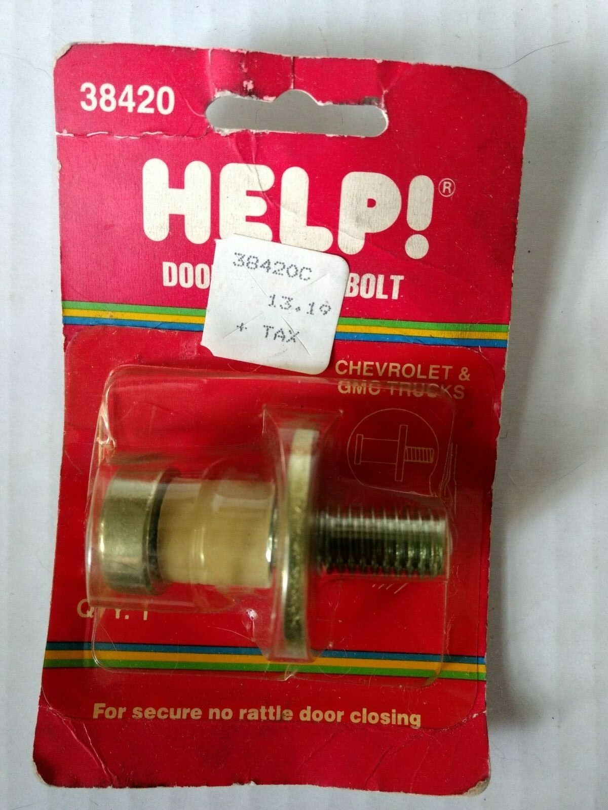 HELP! Door striker Bolt 38420 Chevrolet & GMC trucks