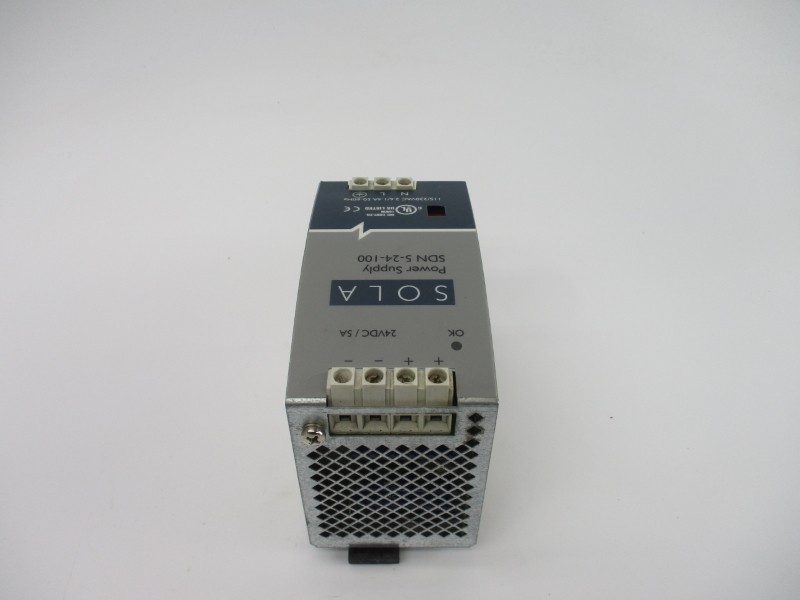 SOLA SDN5-24-100 115/230VAC 1.4-2.6A NSNP