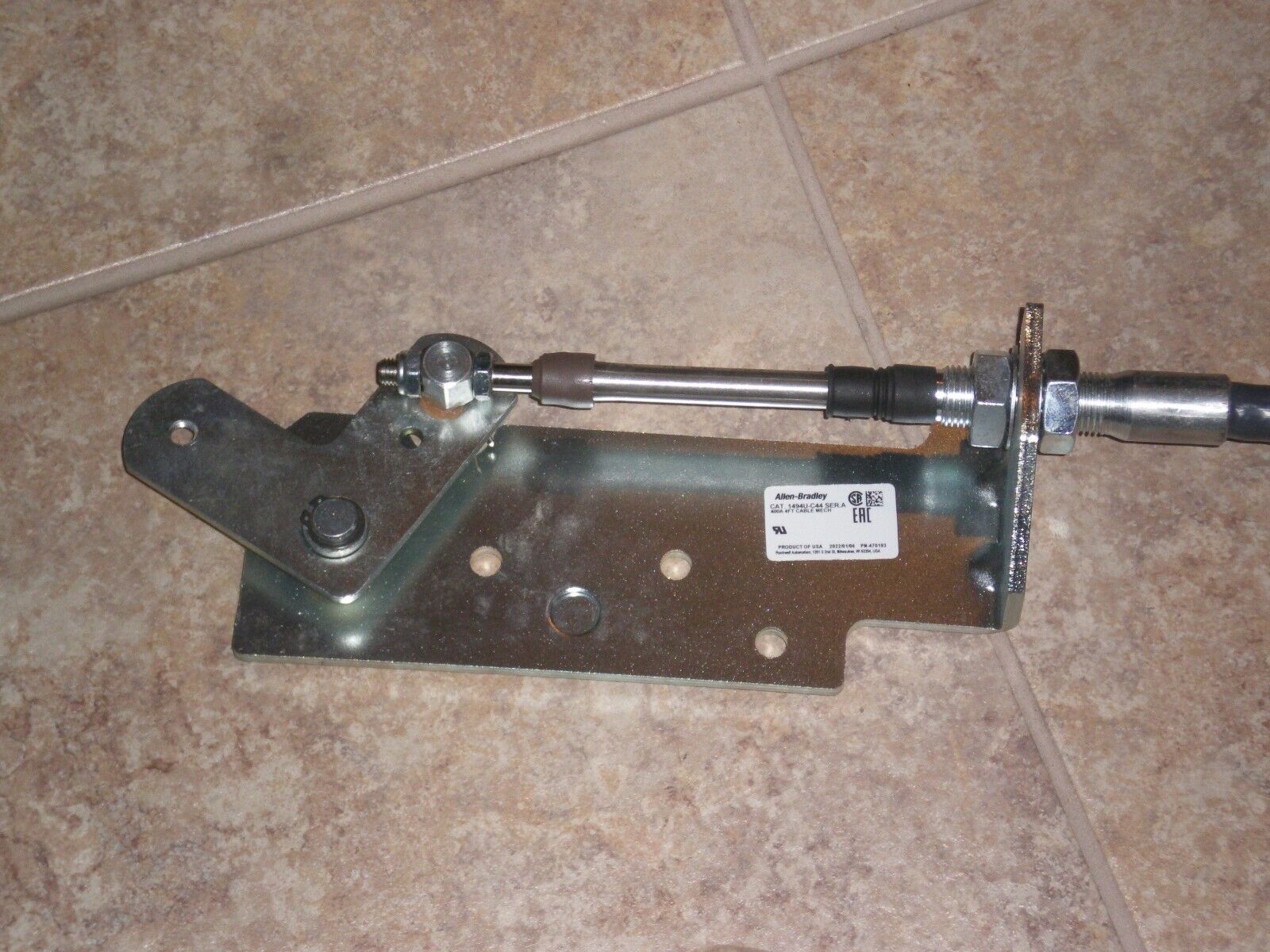 New! Allen Bradley 1494U-C44 Cable Mechanism 400A, 4′, Ser A Free Shipping!