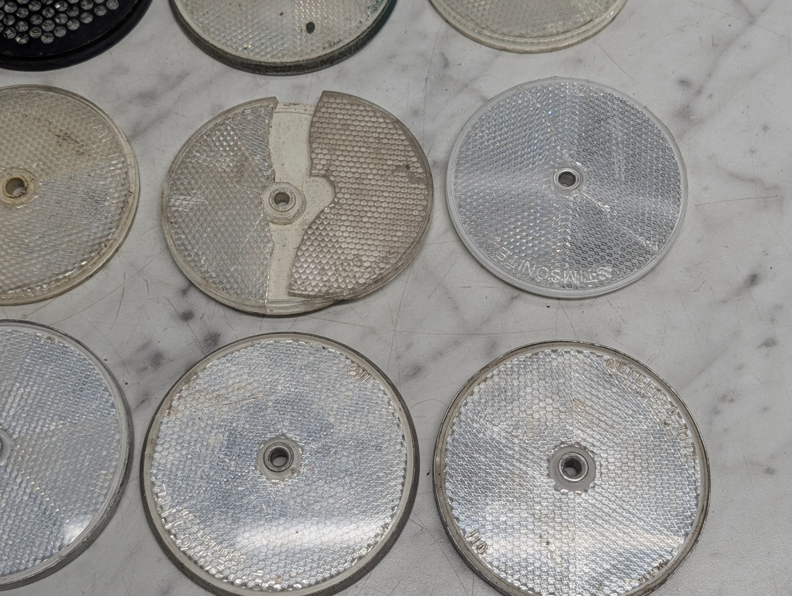 Lot Industrial Photoelectric Sensor Reflectors Retroreflective Targets Assorted