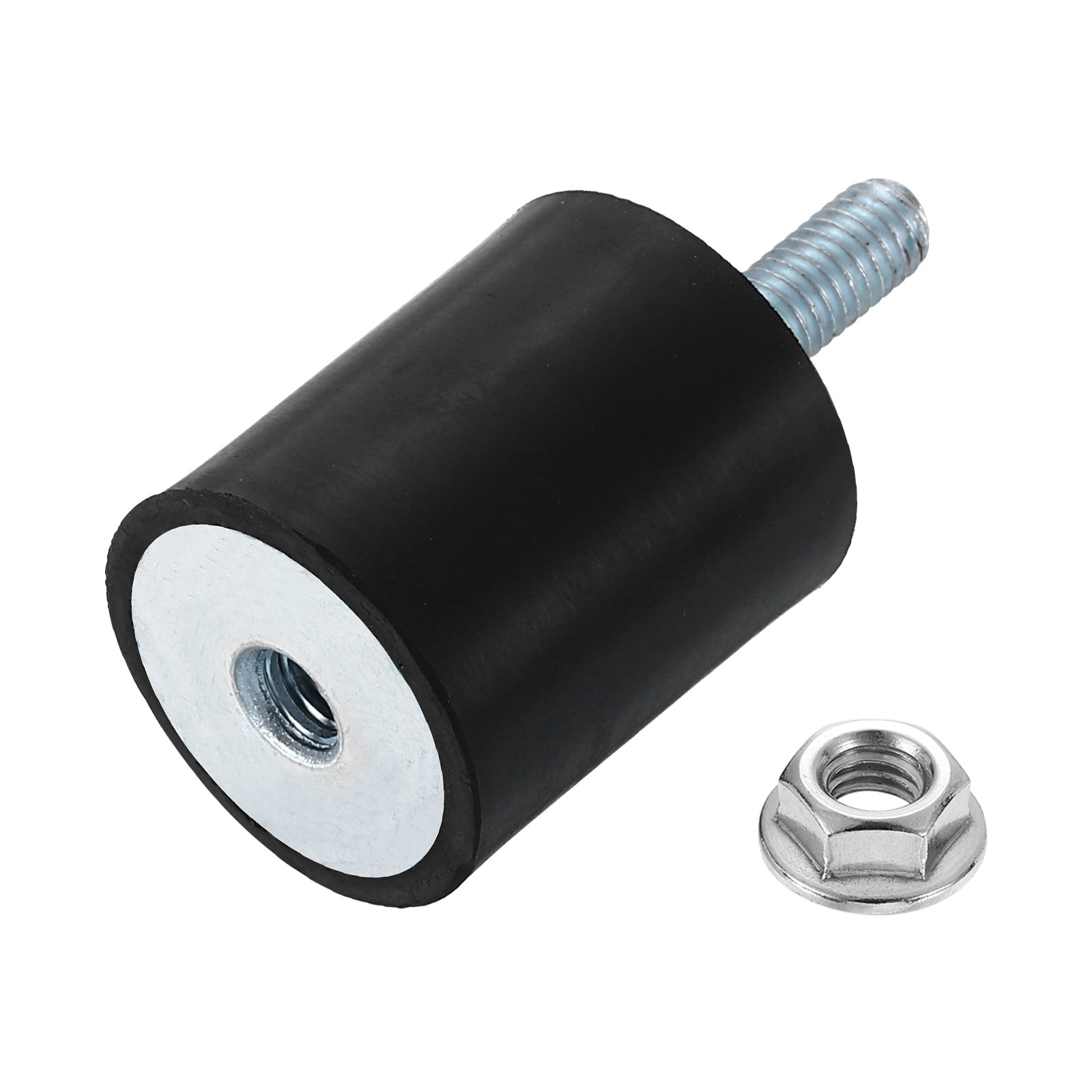 1Pcs M6x18mm Rubber Mounts, 25x30mm(DxH) Rubber Shock Absorber Mount with Nuts
