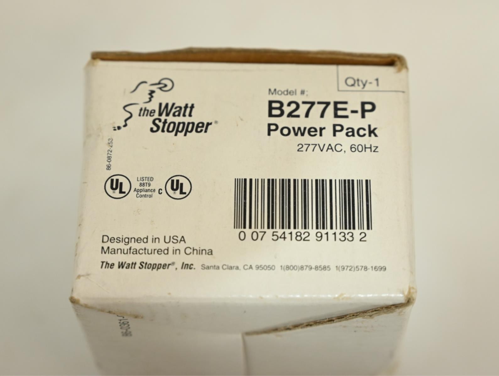 Wattstopper B277E-P Power Pack 277VAC, 20 Amps