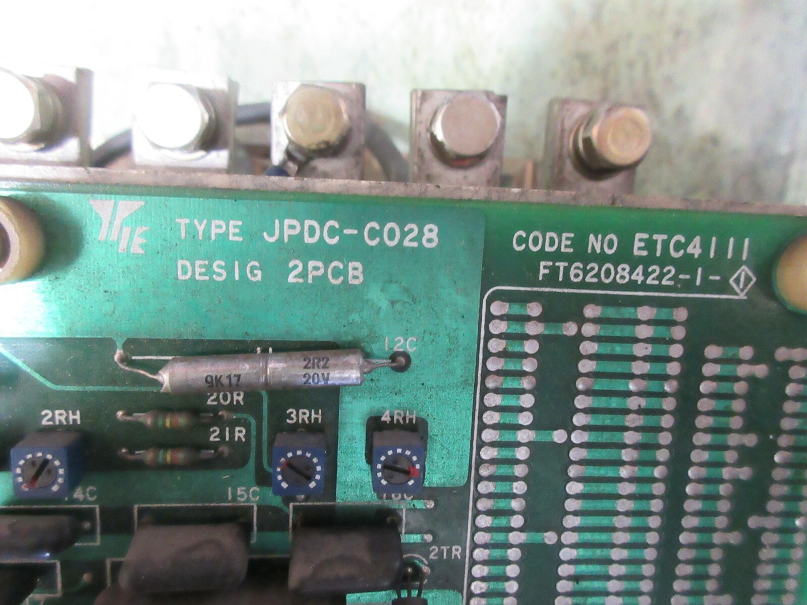 *SPECIAL PRICE* YASKAWA DRIVE 505 CDMR-MR-22K EUJ003340 JPDC-C028 C028 P031