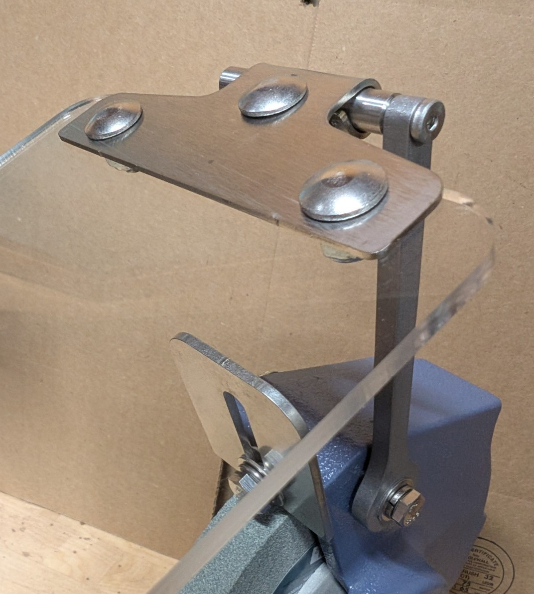 Bench Grinder Eye Shield Kit 6” | Baldor & Others | Made in USA