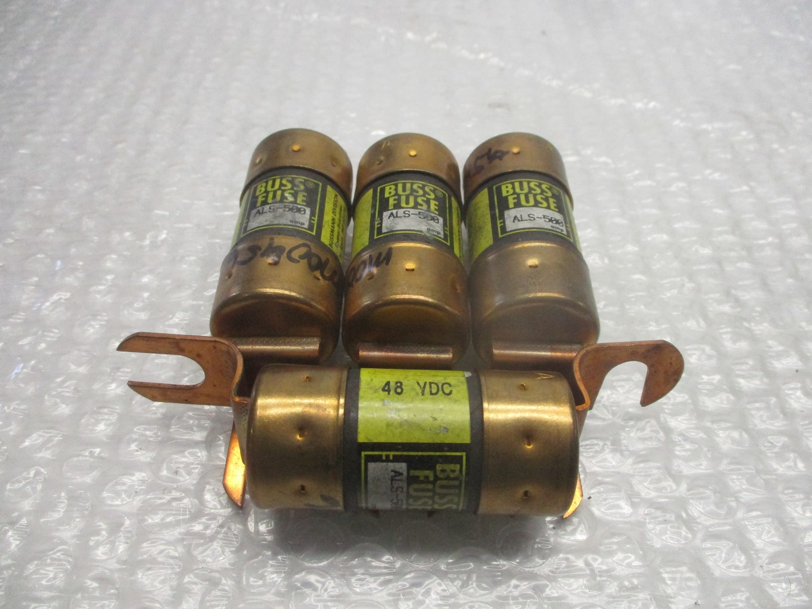 BUSSMANN ALS-500 LOT OF 4 NSNP
