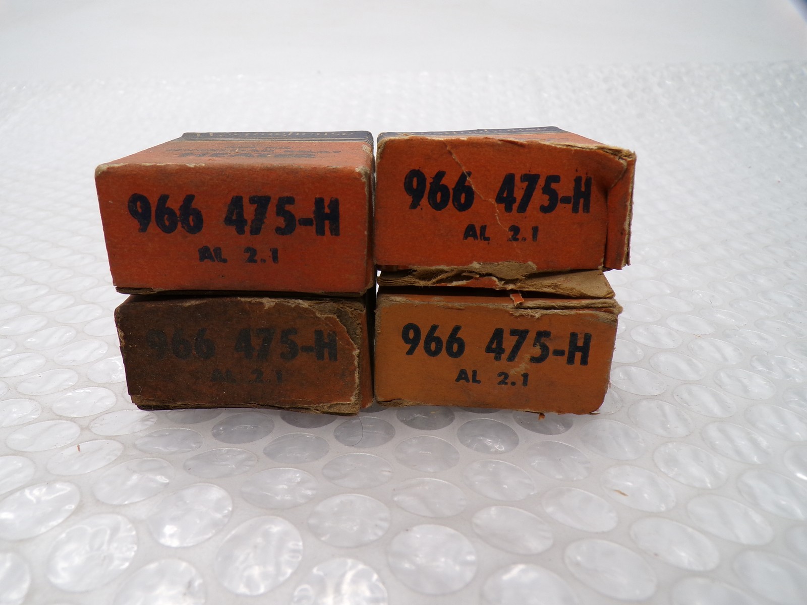 WESTINGHOUSE 966475-H AL2.1 HEATER LOT OF 4 NSMP