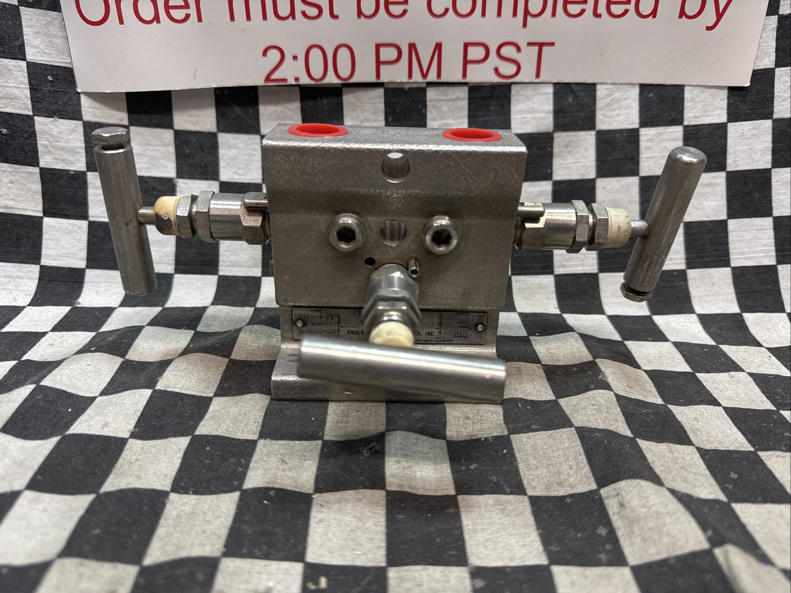 ANDERSON GREENWOOD M4TVS-4-PT, Manifold Valve 3/8″ FNPT, SHIPSAMEDAY#1472V2