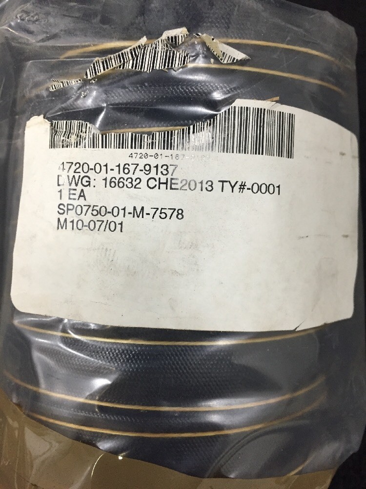 NEW FLEXFAB 4″ Air Duct Hose 60″ Long Fiberglass/Rubber Chloroprene CHE2013-0001