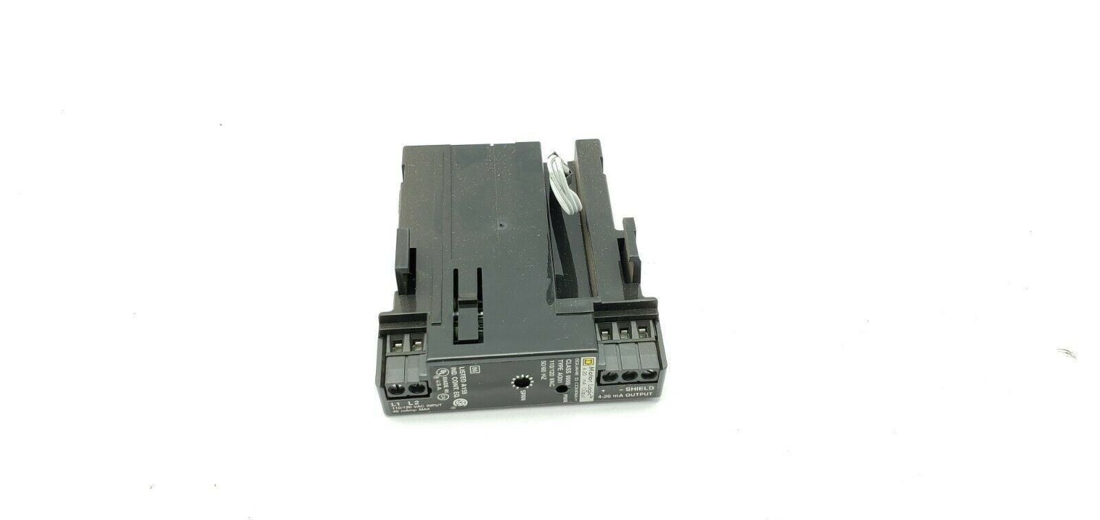 Square D 9999AO01 Series A 4-20mA Communication Module Motor Logic 110/120Vac