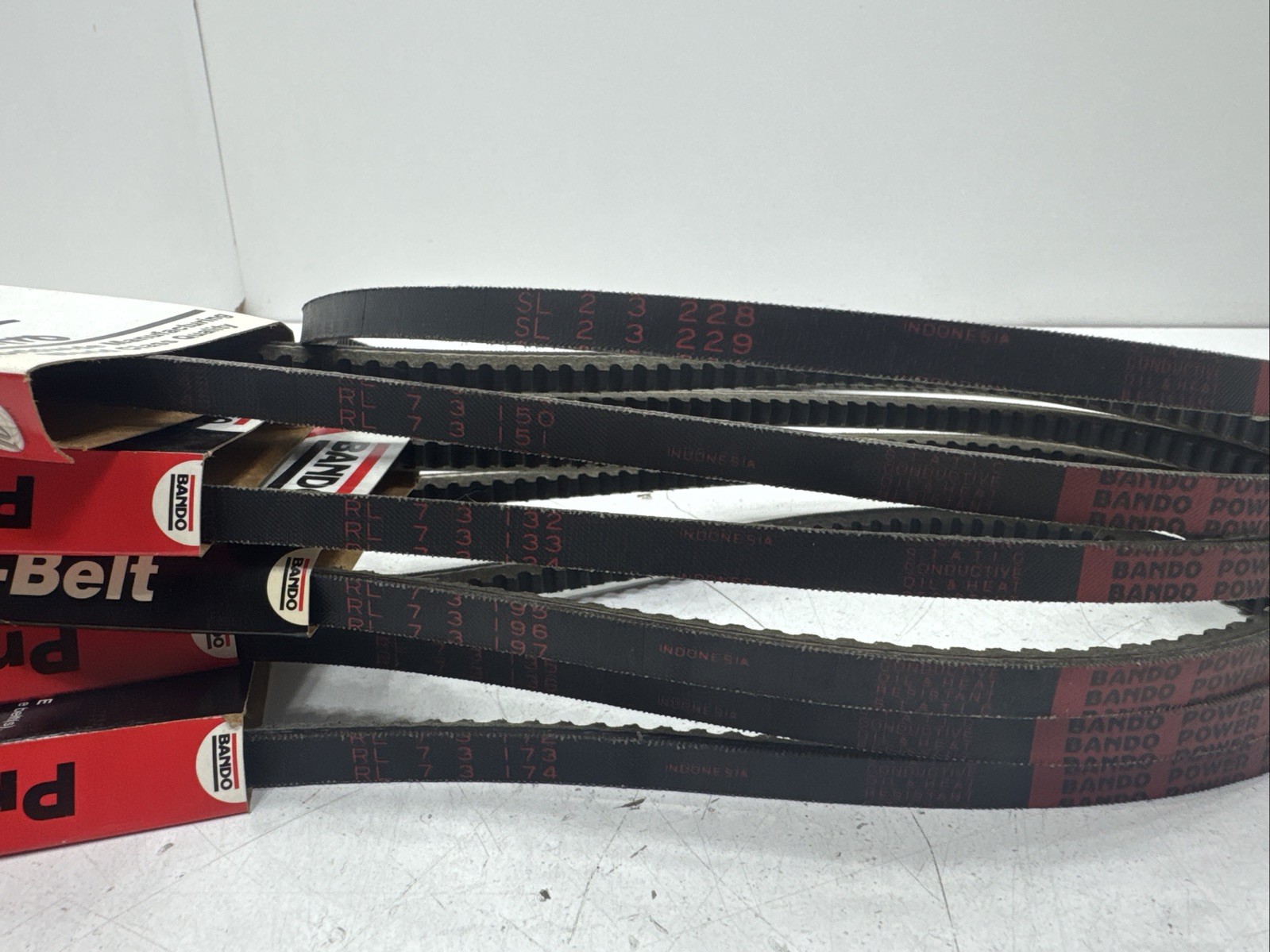 (Qty.6) Bando Power King SPZX987L , SPZ-X-987L , SPZX-987-L , Cogged V-belts