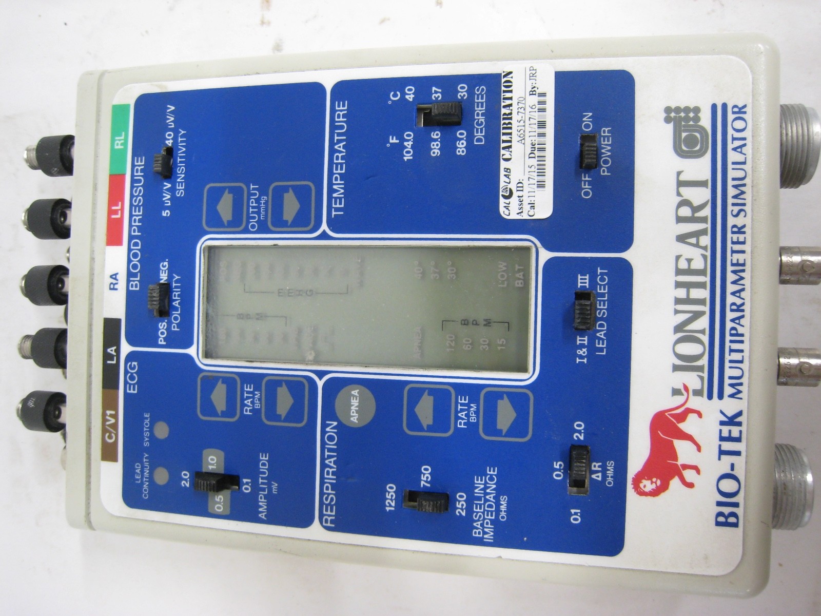 BIO-TEK LIONHEART MULTIPARAMETER SIMULATOR