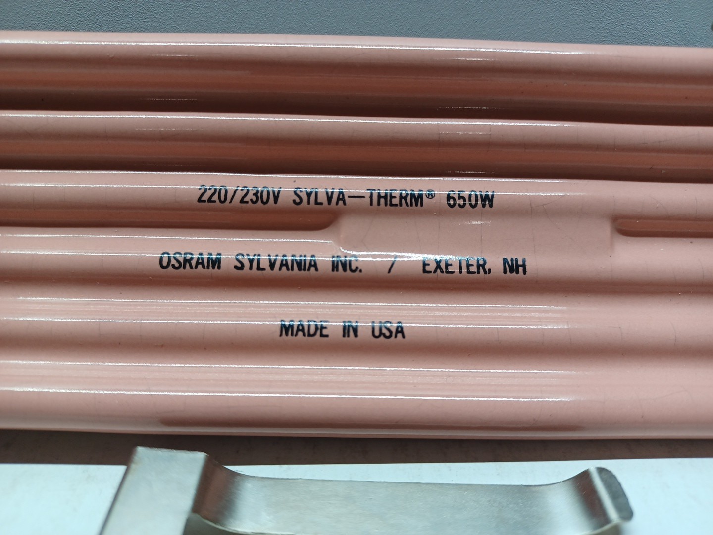 Osram Sylvania 066301 220/230V 650W SYLVA-THERM Ceramic Heater – UNTESTED