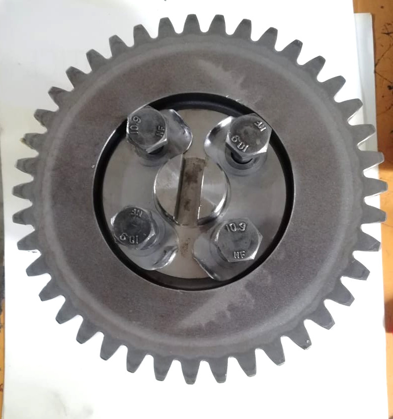 Drive Gear With Guide Ring With Coupling For Tanabe H-63/H-64 Compressor Spares
