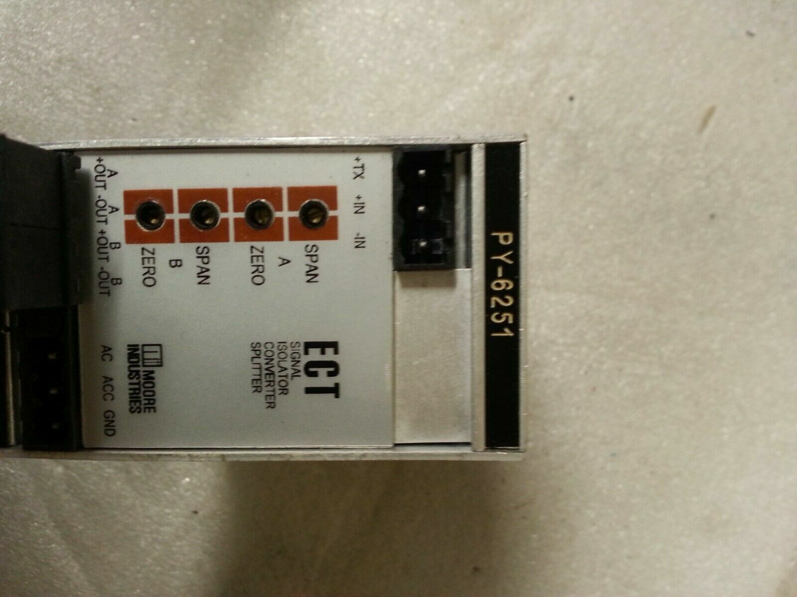 MOORE ECT/4-20MA/2X4-20MA/117AC-TX-RF 1947533 PY-6251