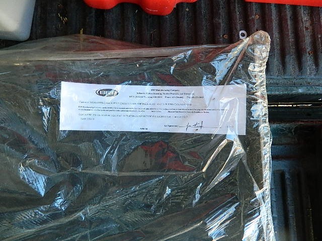 BRP Rubber Sheet 1S176-0500-122 SIZE 1/2″ THICK X 12″ X 24″ L grade 60A NEW