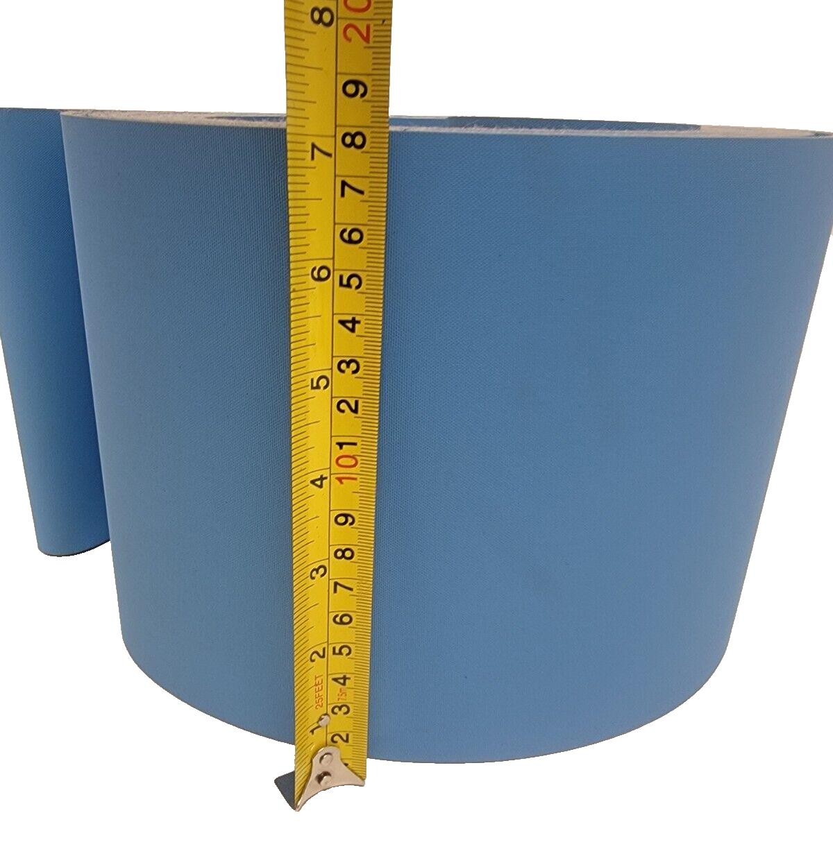 NBR/POLYAMD, ENDLS, 180MM WD, 9700MM LG 2.75MM THK, FLAT, 50MM DIA, 225N/MM, BLU