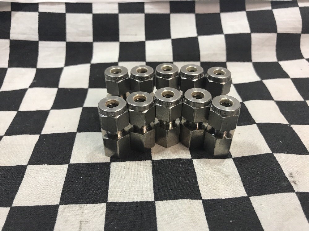 7x Swagelok FEMALE CONNECTOR 1/4″ TUBE x 1/8″ FNPT, SS-400-7-2, SHPSAMEDY#1375D4