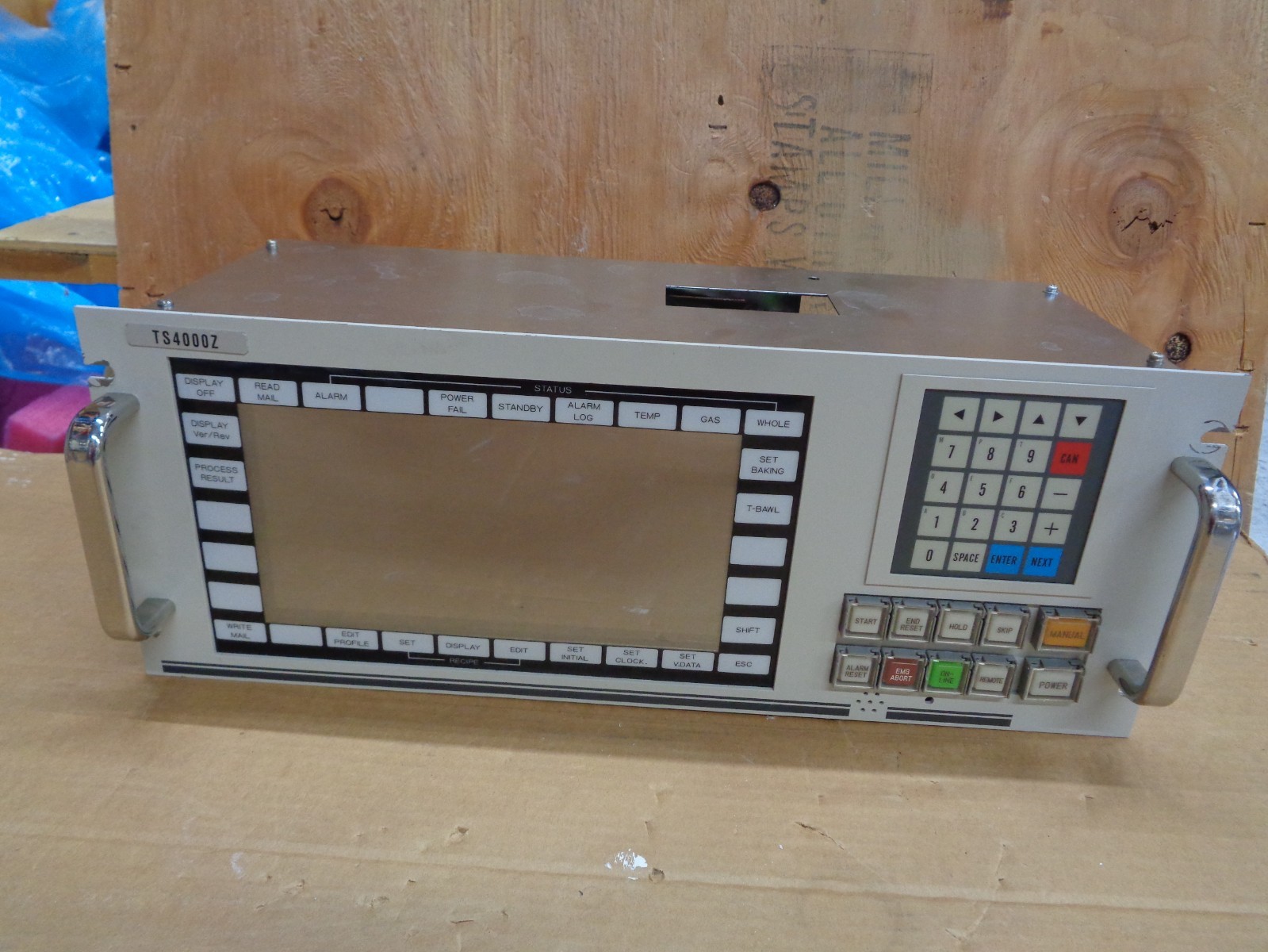 TOKYO ELECTRON,TEL, TS4000Z,TYPE TS-40000 PANEL,