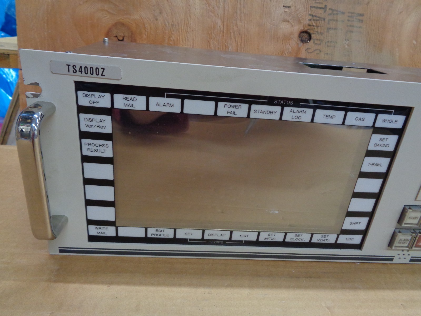 TOKYO ELECTRON,TEL, TS4000Z,TYPE TS-40000 PANEL,