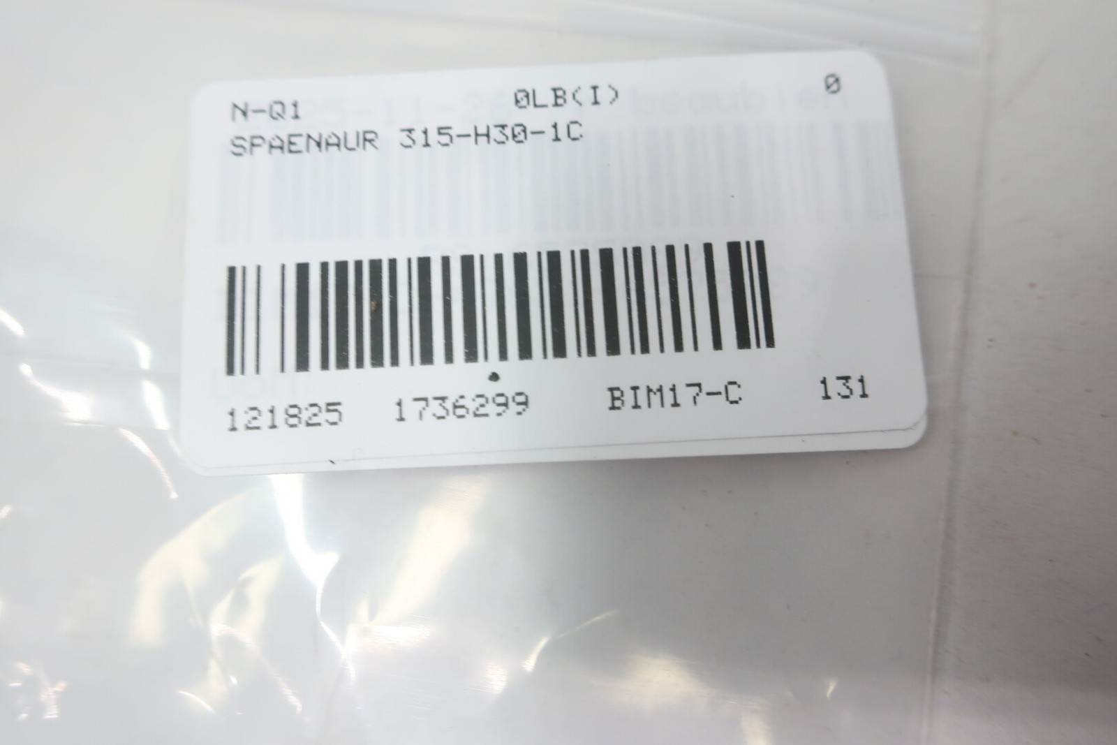 Box Of 4 Spaenaur 315-H30-1C Anti-vibration Opposite End Insert 1/4in-20 Unc
