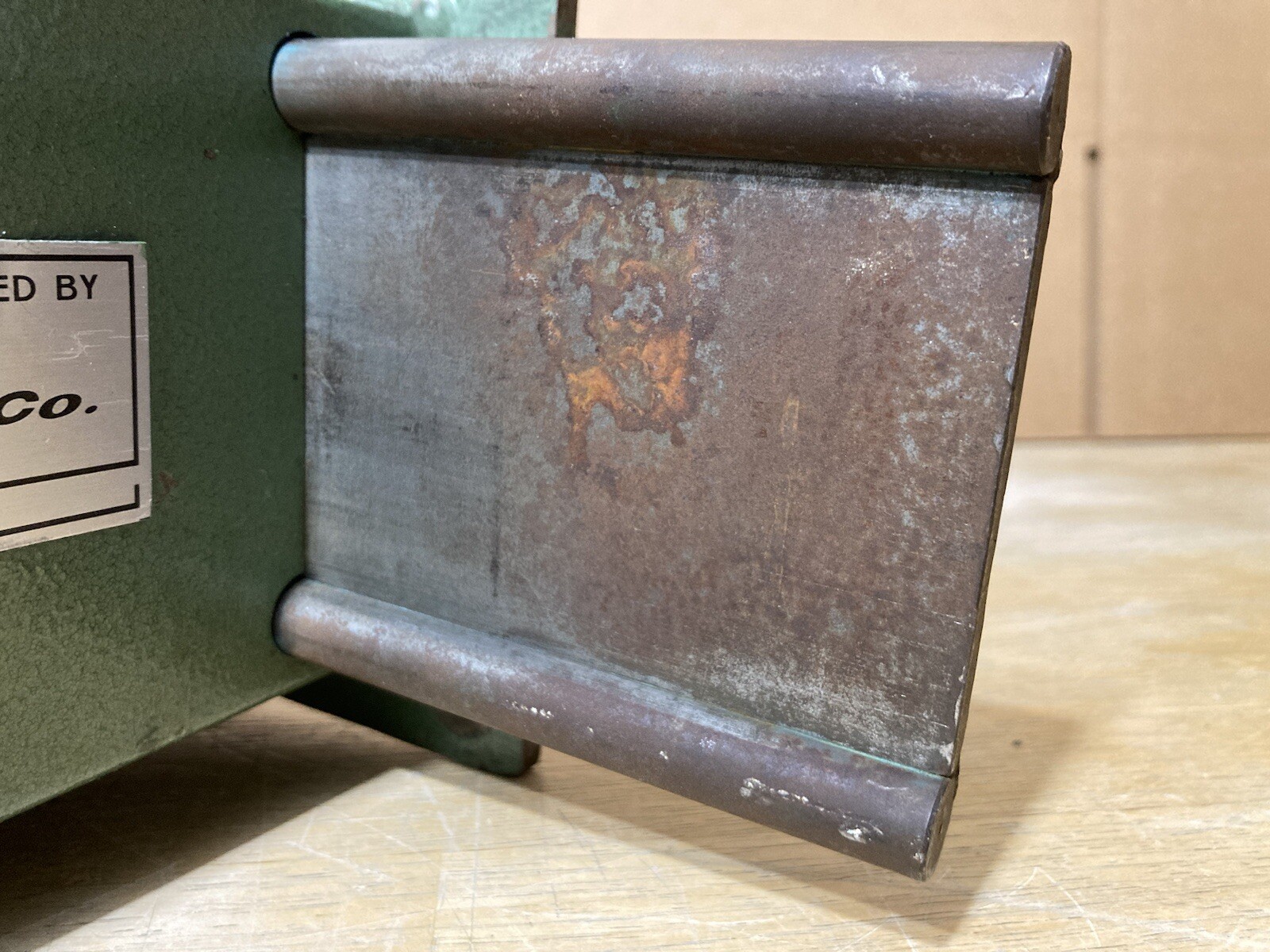 Bunting 39-52000 Drawer Magnet Modified Base As Found