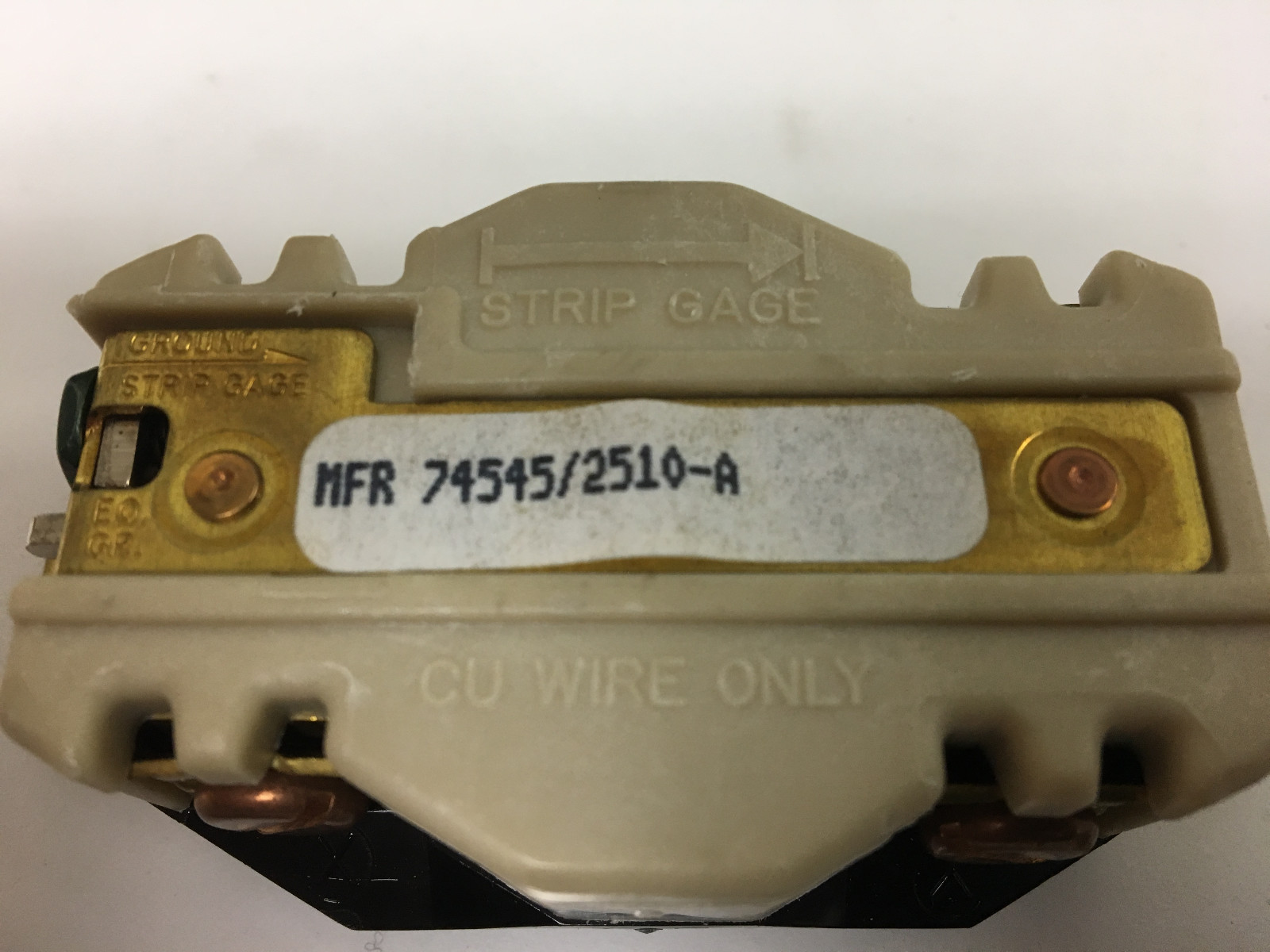 HUBBELL 2510A RECEPTACLE HBL2510A 4 POLE 5 WIRE