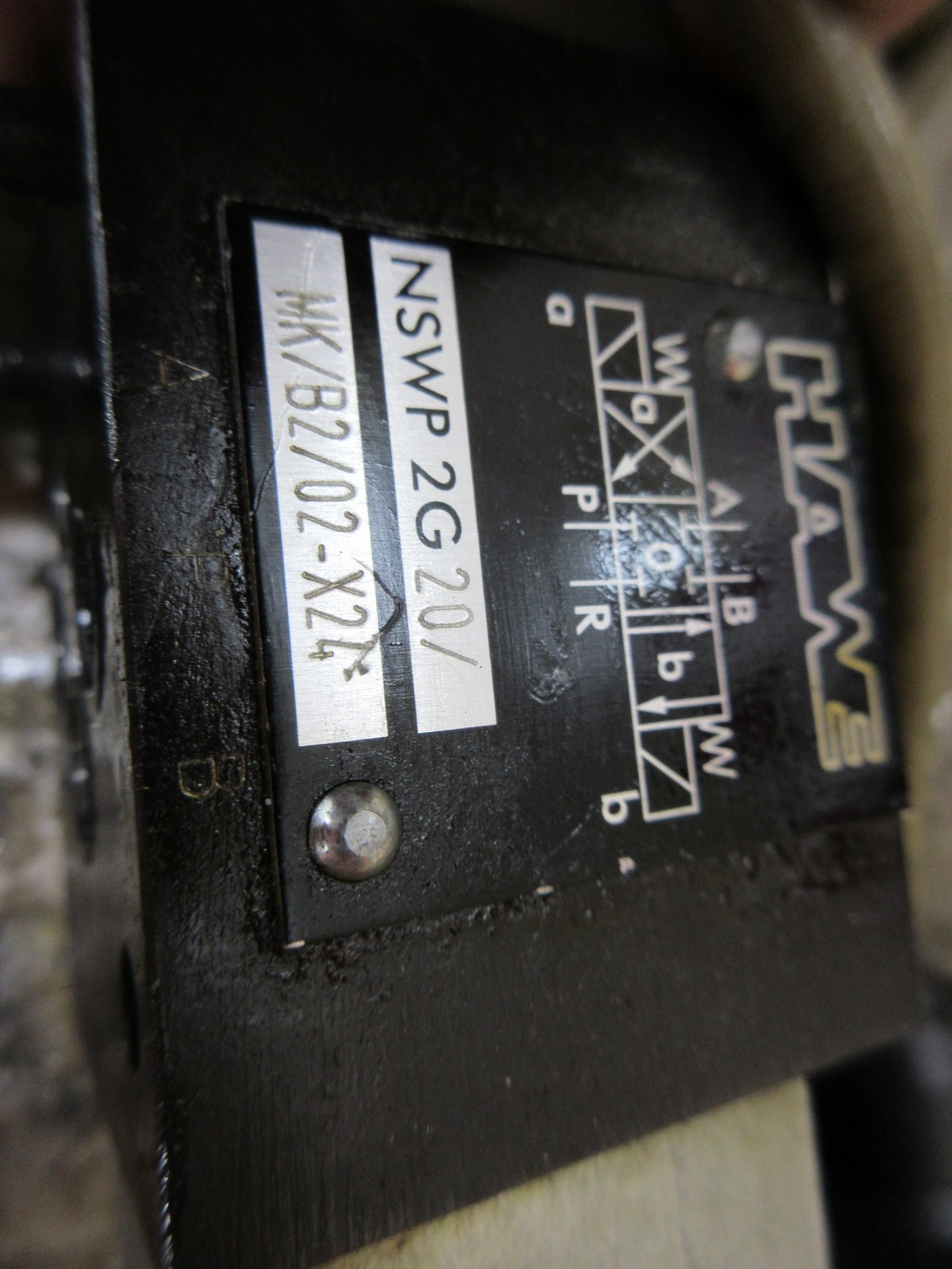 GILDEMEISTER TWIN 32 HAWE NSWP2G20/MK/B2/02-X24 4500 04977501 VALVE