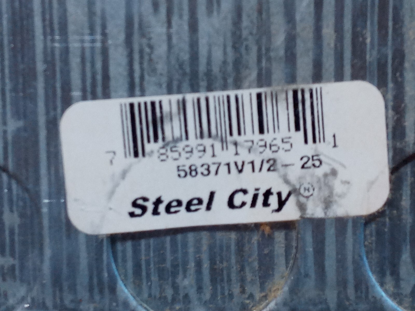 (Box Of 25) Steel City 58371-1/2 Utility Outlet Box