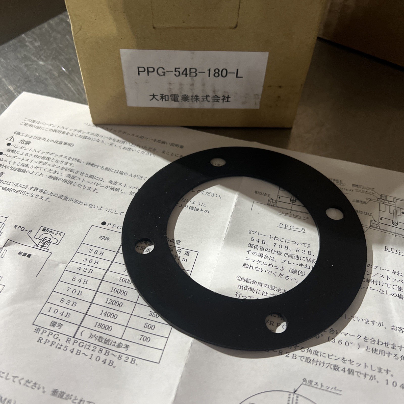 Daiwa Dengyo Type PPG 54B Pendant Connector Nos Surplus