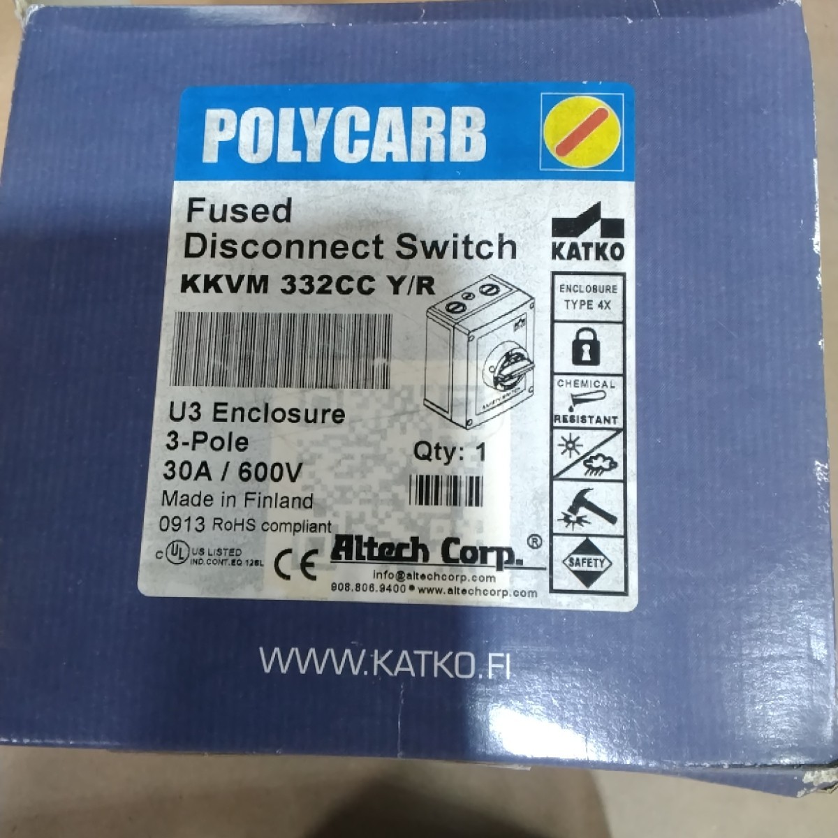 Altech Corp KKVM 332CC Y/R