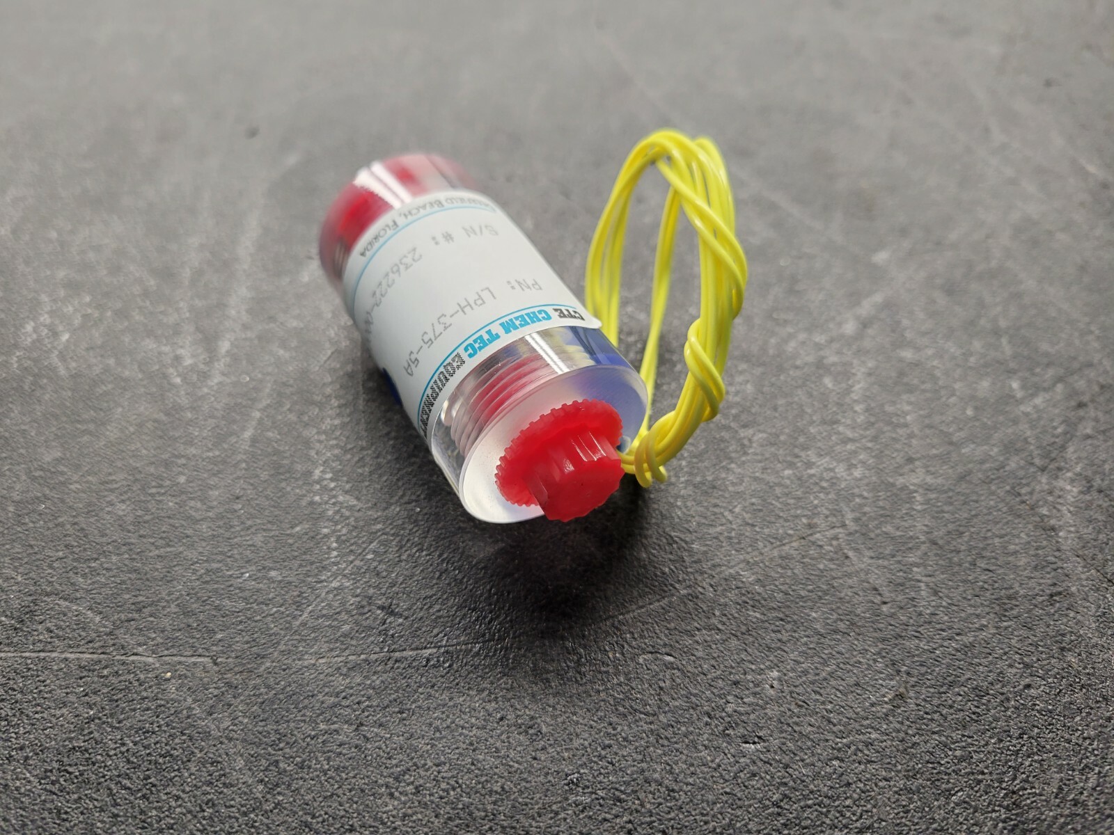CTE Chem-Tec Equipment LPH-375-5A Flow Meter.
