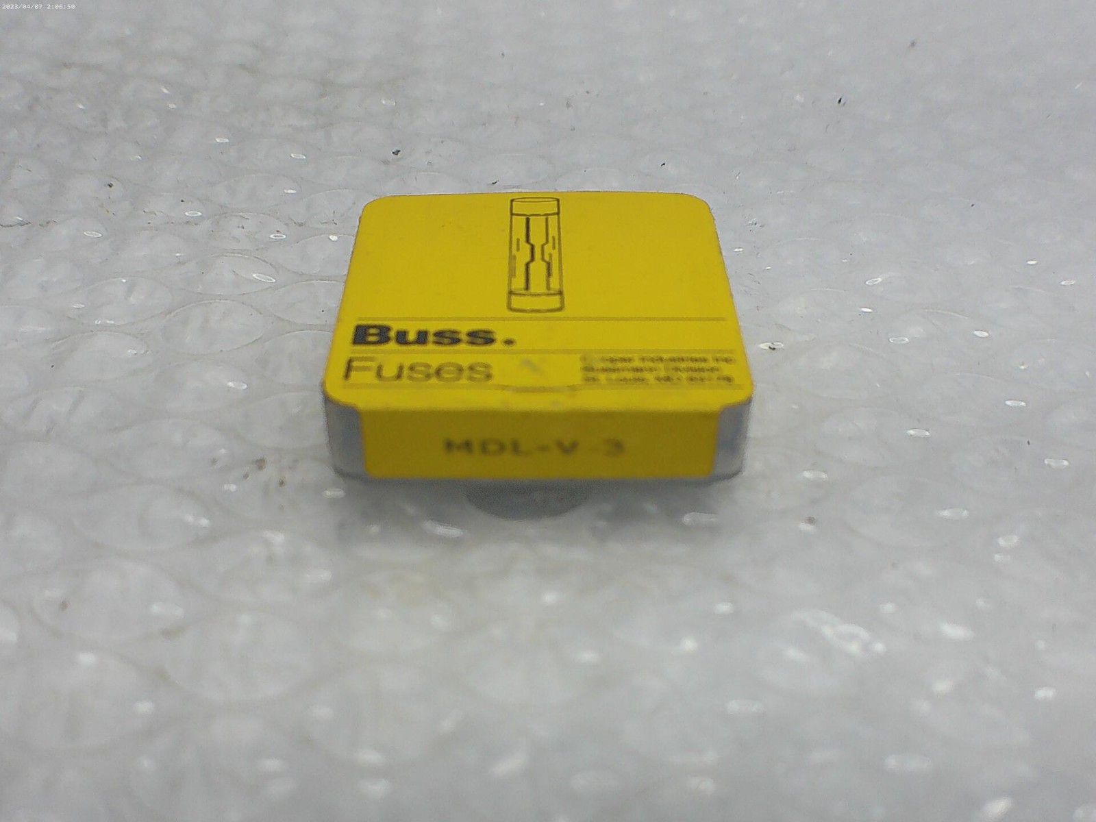 BUSSMANN MDL-V-3 FUSE PKG OF 4 NSMP